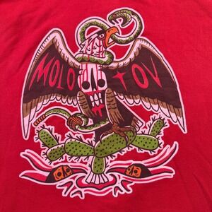 Molotov Band 2016 Chinga Tour Madre Full Zip Hoodie Eagle Skull Snake Mens XL